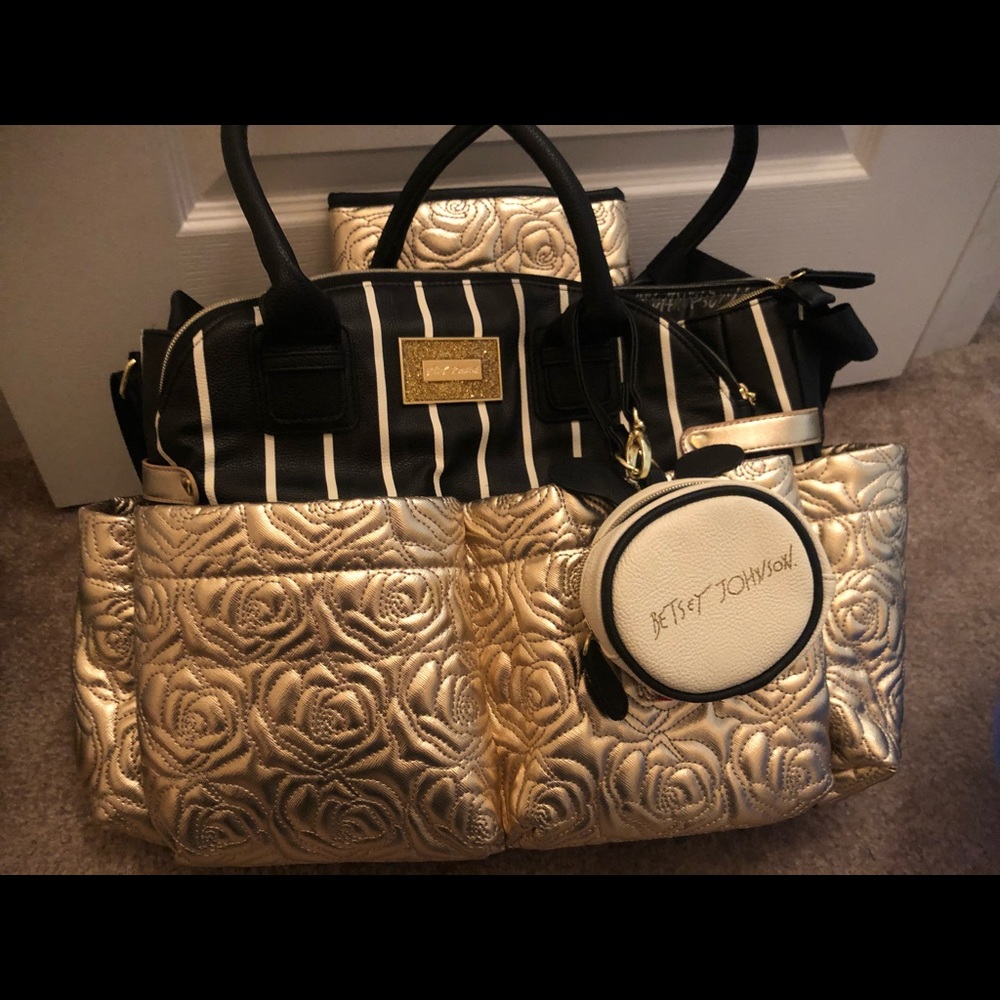 Betsey Johnson diaper bag